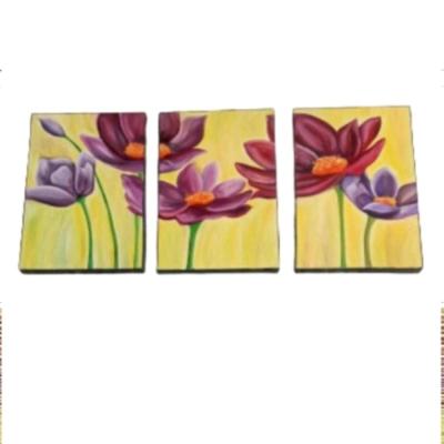 تابلو نقاشی رنگ روغن 3 لت