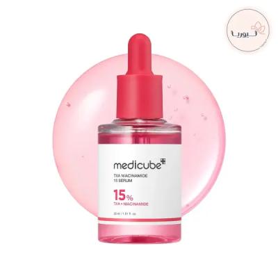 سرم TXA نیاسینامید 15% مدیکیوب روشن کننده قوی و ضد لک