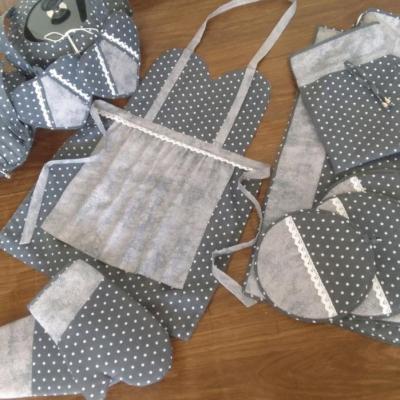 سرویس آشپزخانه عروس سرویس آشپزخانه پارچه سرویس طوسی سرویس جهیزیه سرویس