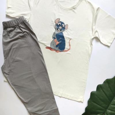 ست تیشرت و شلوارک پاکتی