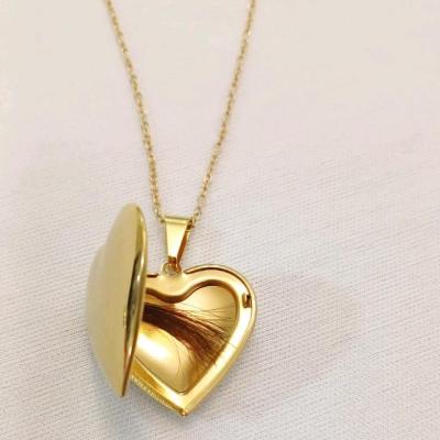 گردنبند لاکت مدل قلب استیل