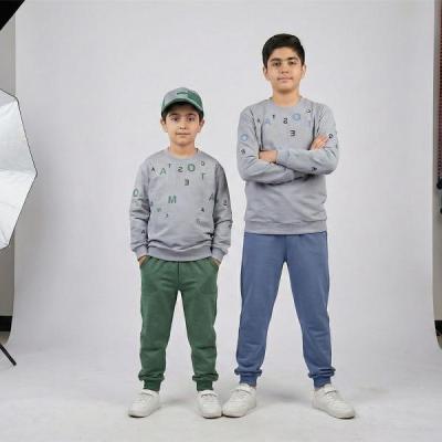 بلوز شلوار پسرانه حروفی کد 10947