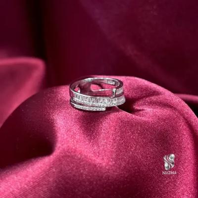 حلقه نقره زنانه کدanz1126