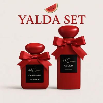 پک یلدایی ست پرفیوم قرمز اچ کوپر