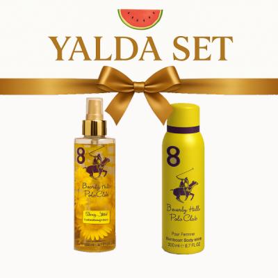 پک یلدایی بادی میست و اسپری 8 بورلی هیلز پولو کلاب