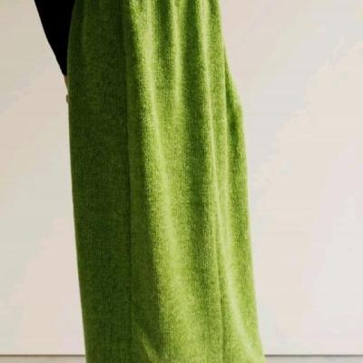 دامن بافت زنانه لمه دار