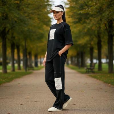 ست تیشرت وشلوار دوختی