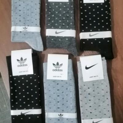 تولیدی جوراب ساق بلند مردانه 12 جفتی برند آدیداس
