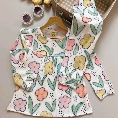 بلوز شلوار ریلی راحتی دخترانه