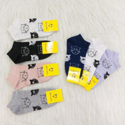 جوراب مچی طرح گربه