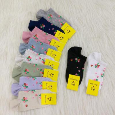 جوراب مچی طرح گل