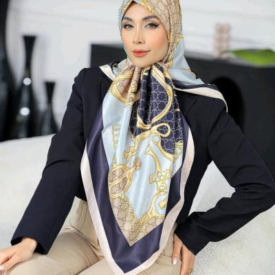 روسری ابریشم توییل، روسری مجلسی، کد V416