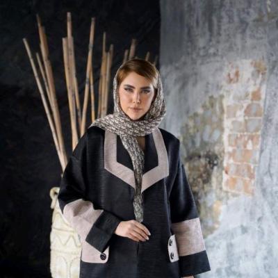 مانتو کتی زنانه مدل ژاکارد