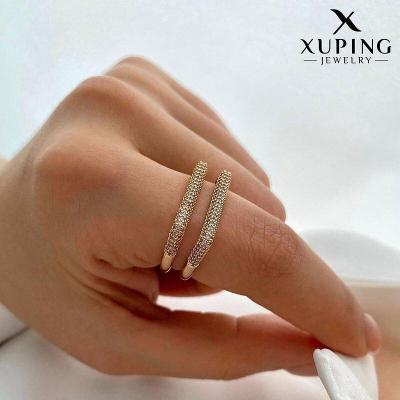 انگشتر خطی نگین‌دار از برند ژوپینگ