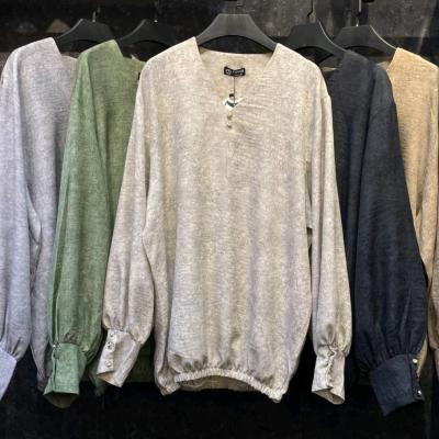 شومیز مانتویی زنانه خنک پایین گت بدون آبرفت تضمینی سوفیا طرح دار فری س