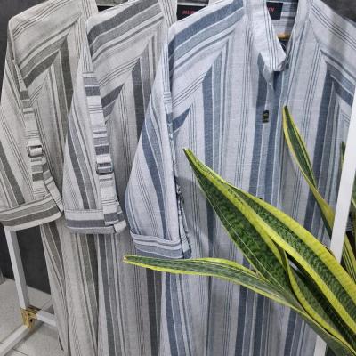 مانتو اسپرت زنانه مدل مانتو لنین راه راه بلند