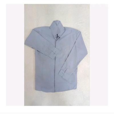 پیراهن آستین بلند دکمه مخفی مردانه