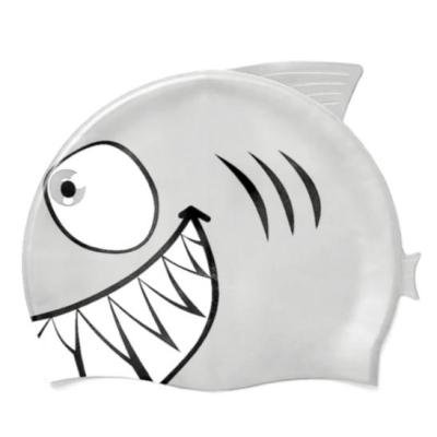 کلاه شنا بچه گانه طرح کوسه ( Speedo ) طوسی