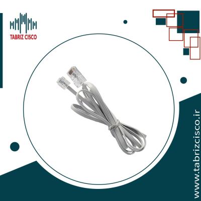 سیم تلفن 2 متری سوکت دار