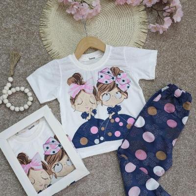 تیشرت وشلوار دخترانه