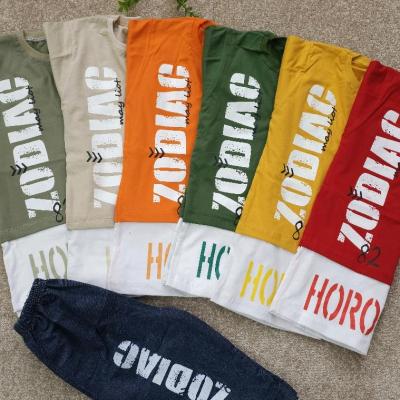 تیشرت وشلوارک پسرانه طرح جین