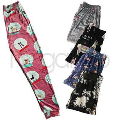 شلوار مخمل کارتونی