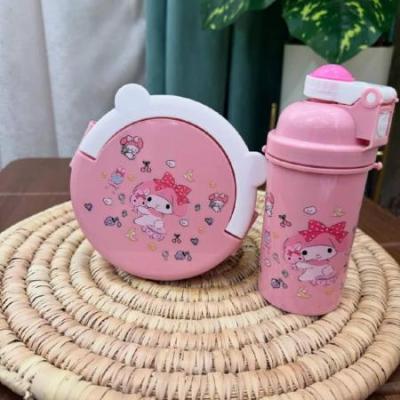 ست لانچ‌باکس و قمقمه کودک طرح فانتزی | ظرف غذا و بطری آب مدرسه ارسال پس کرایه