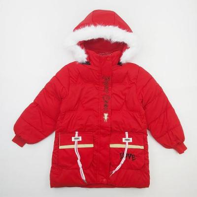 کاپشن دخترانه LOVE رنگ قرمز کد 10403