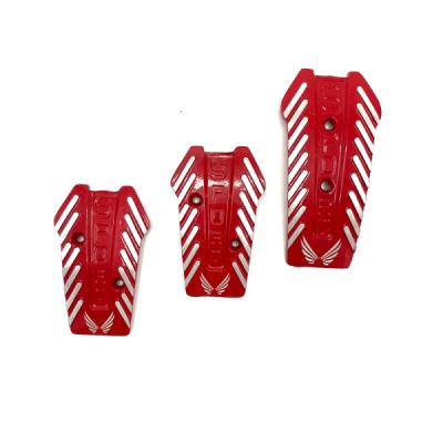 رو پدالی فلزی قرمز مدل SPORT بسته 3 عددی