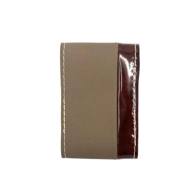 دور فرمان دوختنی رنگ کرمی قهوه ای کد D06