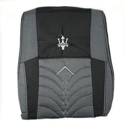 روکش صندلی پراید 131 پارچه تیار خاکستری مشکی کد R06