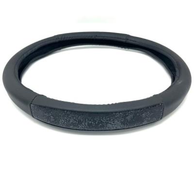 دور فرمان چرم طوسی مدل ویکتور کد VE1