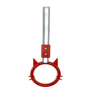 آویز سوریکاوا طرح گربه رنگ زرشکی کد crimson03