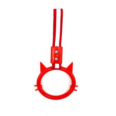 آویز سوریکاوا طرح گربه رنگ قرمز کد red02