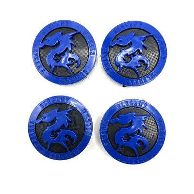 کاپ رینگ پژو طرح اژدها رنگ آبی 4 عددی