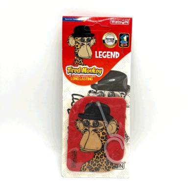 خوشبو آویز کارتی طرح میمون رایحه LEGEND