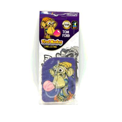 خوشبو آویز کارتی طرح میمون رایحه TOM FORD
