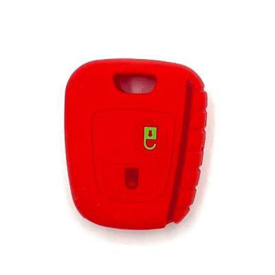 کاور ریموت پژو 206 و پژو207 مدل ژله ای رنگ قرمز کد K08