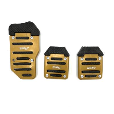 روکش پدال خودرو رنگ طلایی مدل XB 373