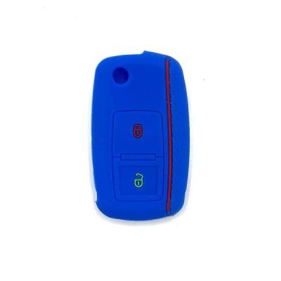 کاور ریموت پژو 405 و پژو پارس مدل ژله ای رنگ آبی کد K04