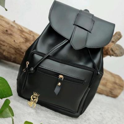 کوله پشتی زنانه دخترانه چرم صنعتی شیک