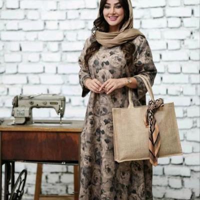 حراج پایان فصل مانتو پیراهنی کفتان ترمه 91249-155972