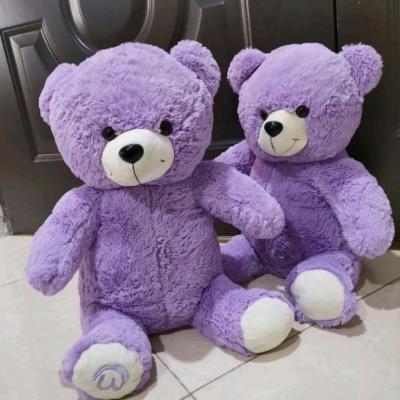 عروسک خرس خارجی عروسک خرس بنفش عروسک شاسخین خرس ولنتاین