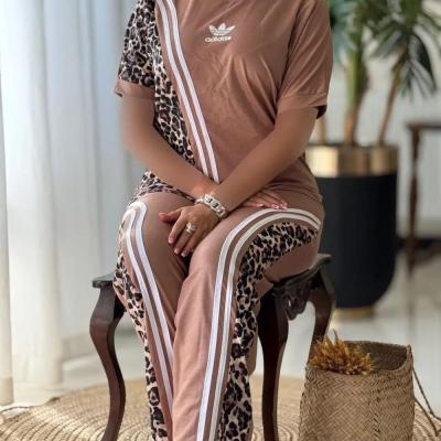 ست تیشرت شلوار پلنگی-156610