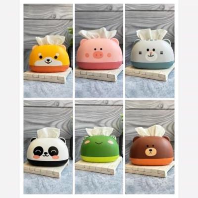 جا دستمالی فانتزی حیوانات زیر رنگی