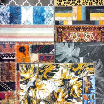 پادری مستطیل نقش دار