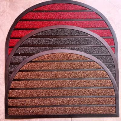 پادری دور چمنی راه راه نیم دایره