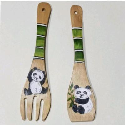 دیوارکوب چوبی نقاشی