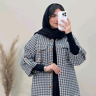 مانتو جیب صلیبی پاملا