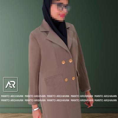 مانتو اداری زنانه کرپ مدل مانتو شلوار اداری ماهور